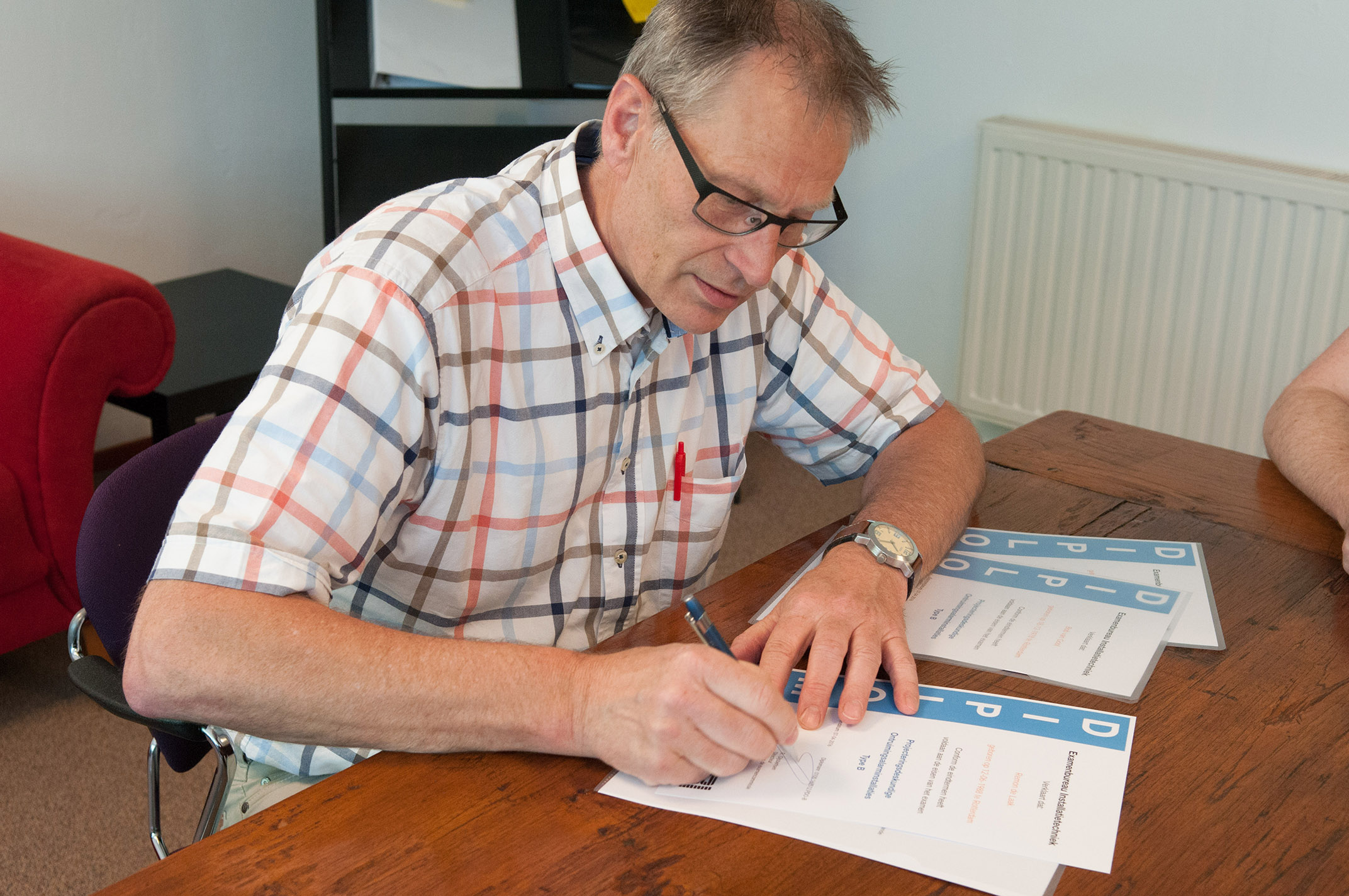 Uitreiking diploma's